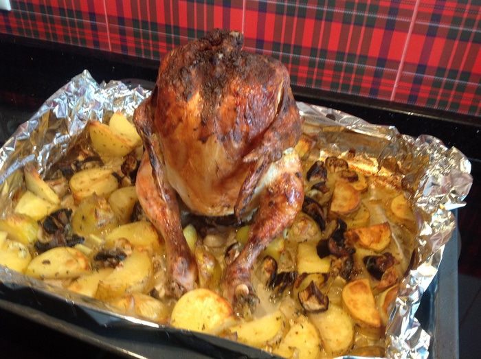 Курочка на бутылке