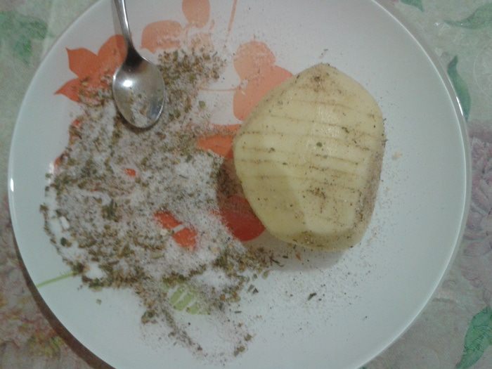 Очень вкусный и ароматный картофель