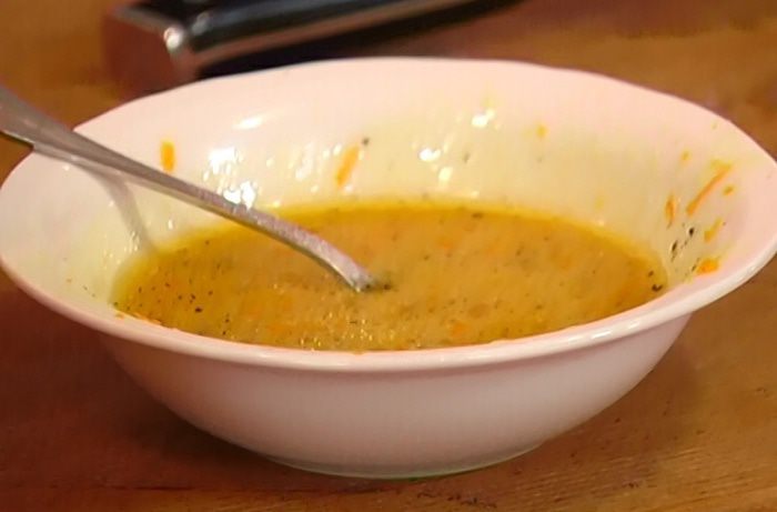 Салат из запеченной свеклы а ля капрезе 