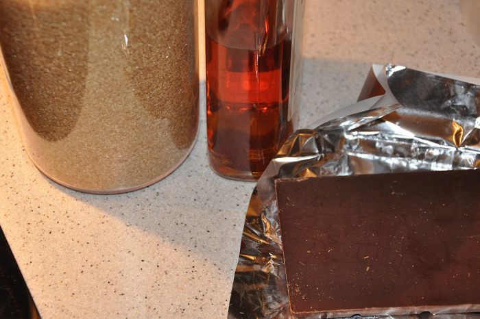 Горячий шоколад с медом и корицей