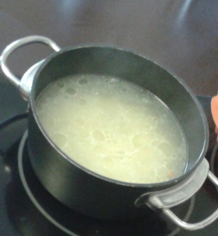 Суп с индейкой и клецками