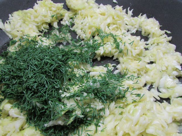 Риет из кабачков с грибами