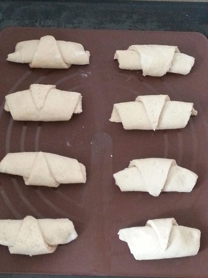 Творожные круассаны &amp;quot;лайт&amp;quot;