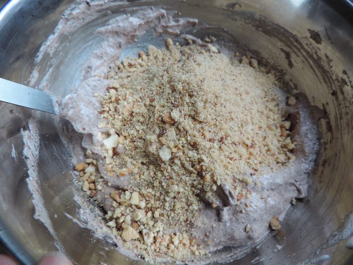 Шоколадно-ореховое печенье (без муки)