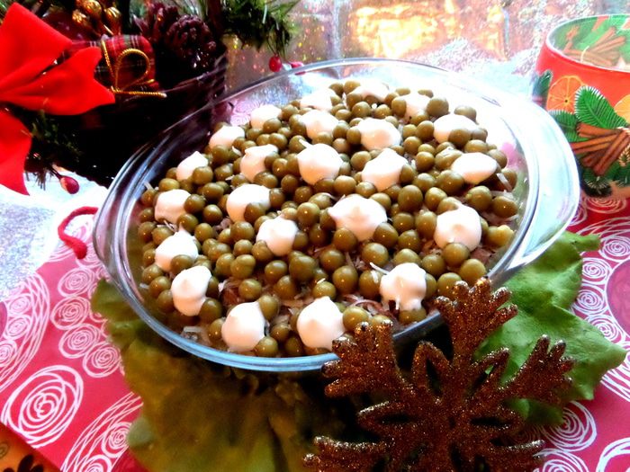 Cалат с печенью &amp;quot;Владивосточный&amp;quot;