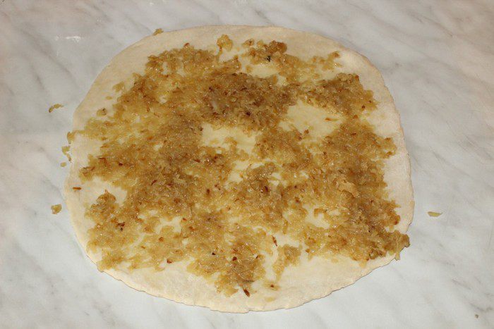 Постный пирог &amp;quot;Луковое счастье&amp;quot;