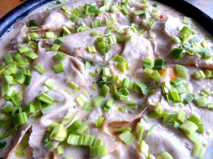 Пирог с грибами (из лаваша)