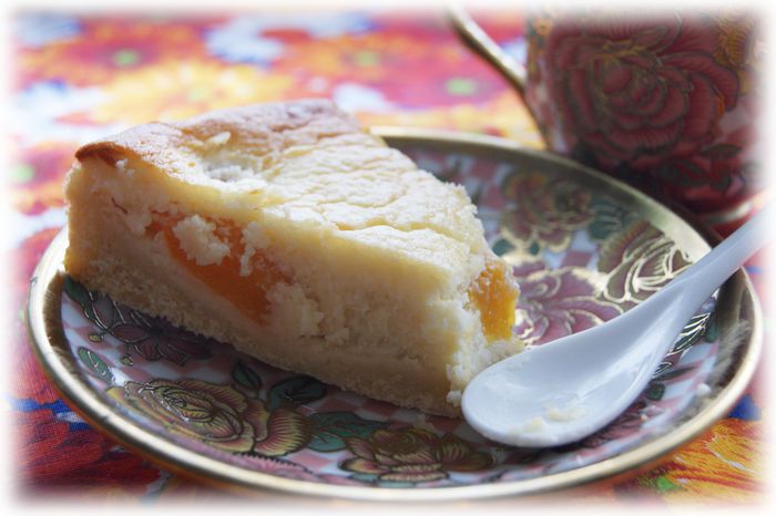 Персиковый тарт с франжипаном