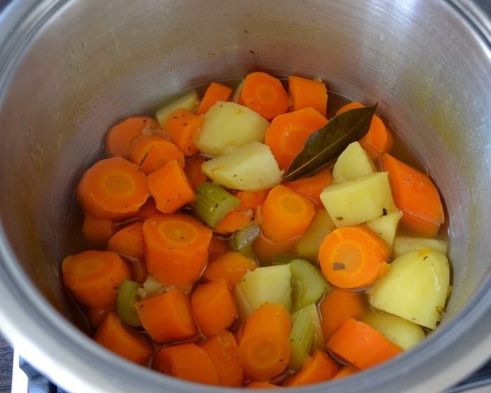 Суп-потаж морковный (Potage di carote) 