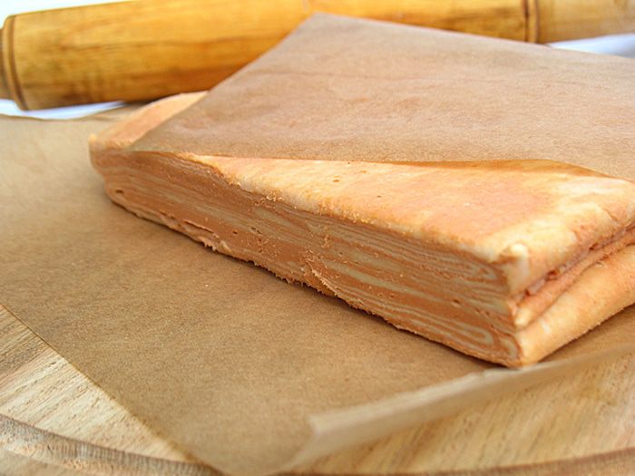 Томатное слоеное тесто