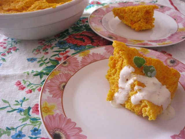 Суфле из моркови и творога