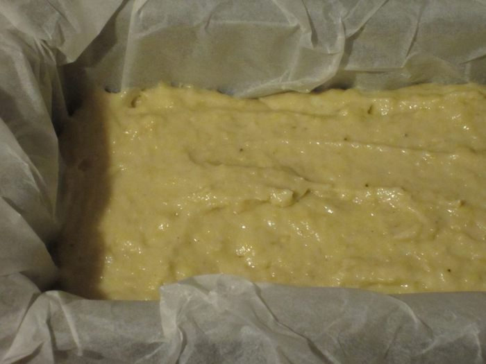 Банановый кекс с корицей