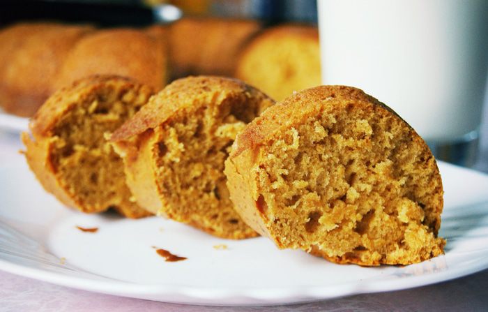 Карамельный кекс