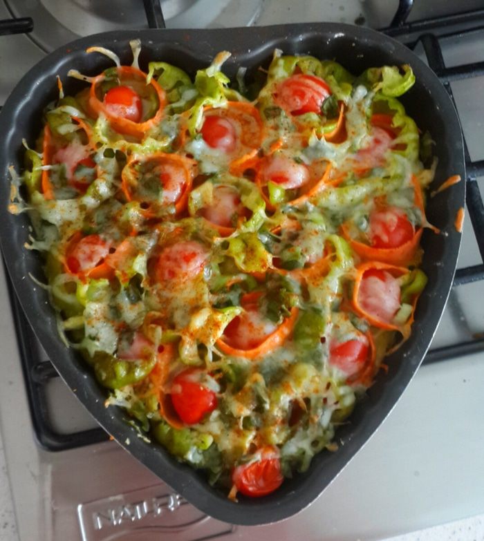 Пицца овощная &amp;quot;Для себя любимой&amp;quot; 