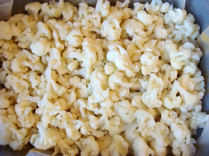 Творожно-сырная запеканка с цветной капустой