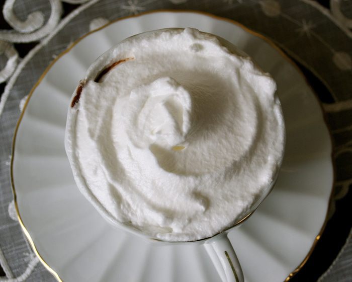 Горячий шоколад с &amp;quot;шапочкой&amp;quot; из маршмэллоу