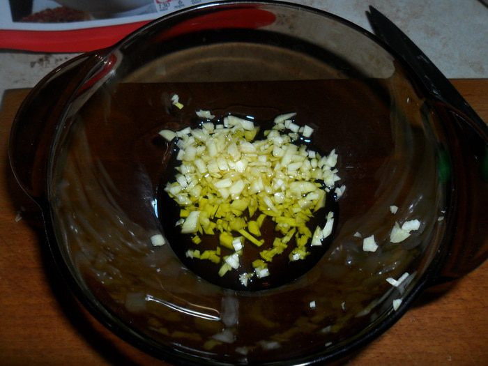 Салат с жареной печенью