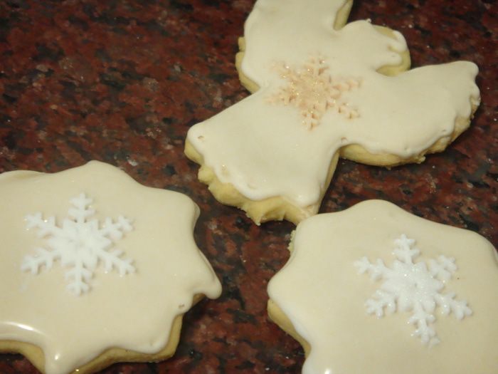 Ванильное рождественское печенье