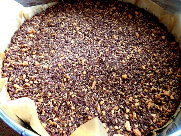 Чизкейк с шоколадом и домашним маскарпоне