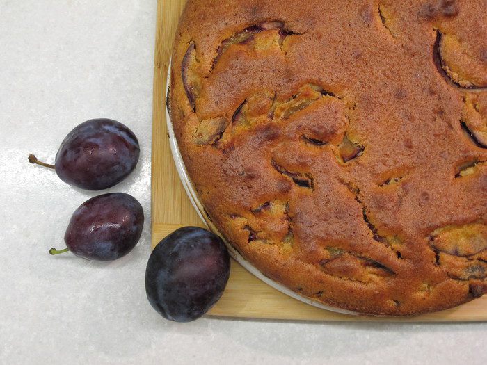 Сливовый кекс