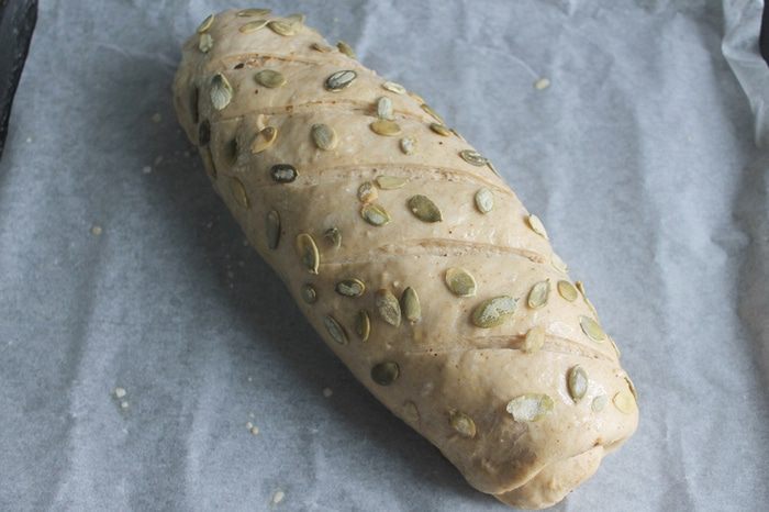 Хлеб с тыквенными семечками