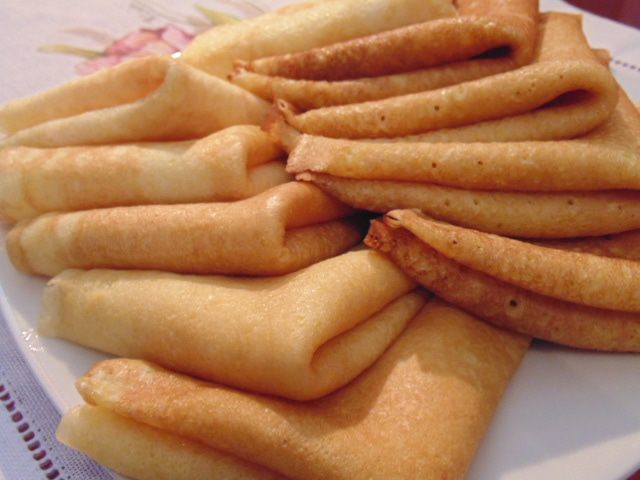 Блины на кукурузной муке