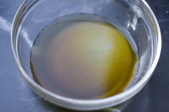 Апельсиновый тирамису с мятным сиропом