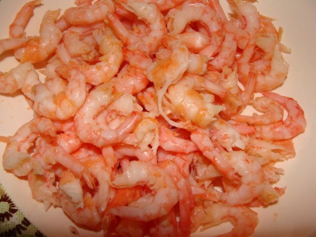 Закусочные эклеры с креветочным кремом