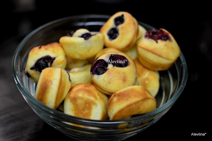 Мини-блинчики в формочках