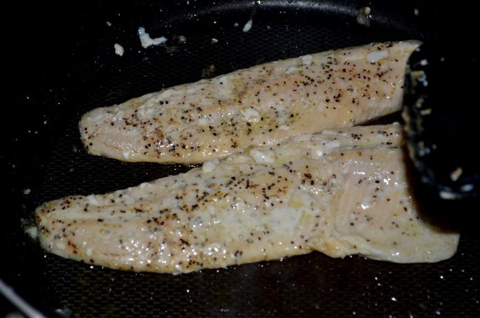 Форель с апельсиново-розмариновым соусом