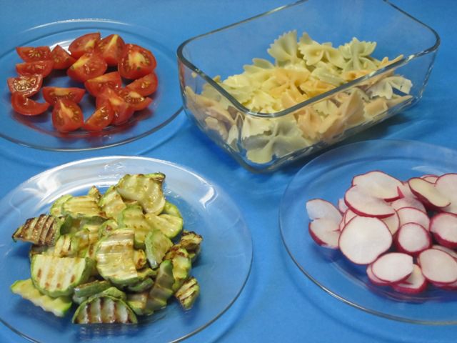 Салат с летними овощами