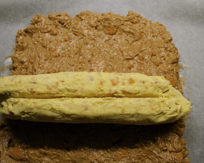 Десертная салями &amp;quot;Белое сердечко шоколада&amp;quot;