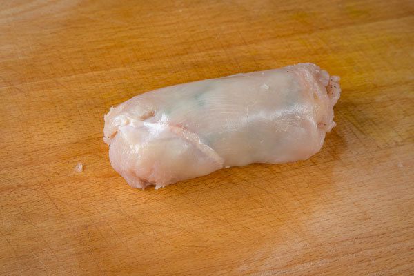 Куриная грудка, фаршированная креветками и сыром