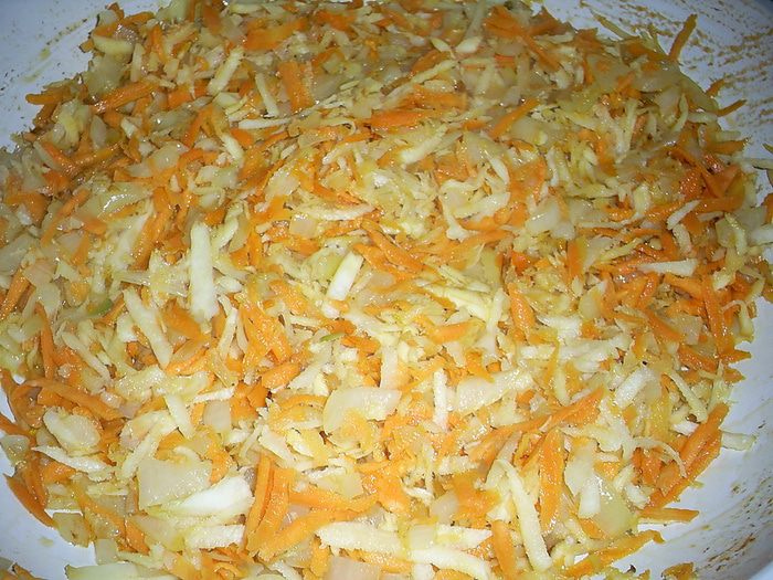 Многослойный пирог-лазанья на лаваше