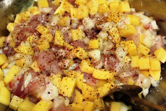 Сочный элеш с курицей