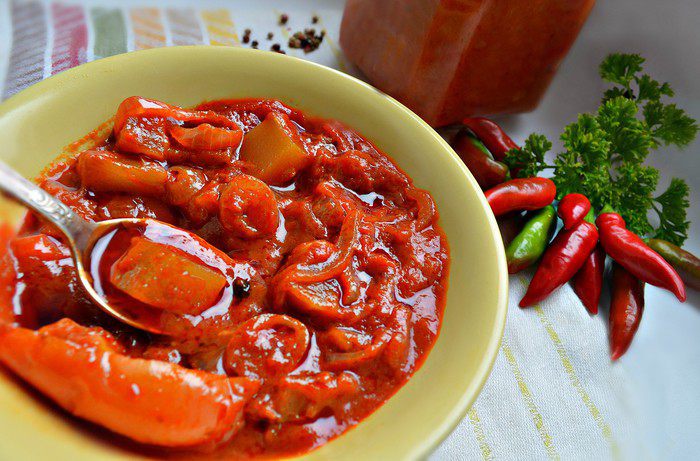 Лечо из кабачков