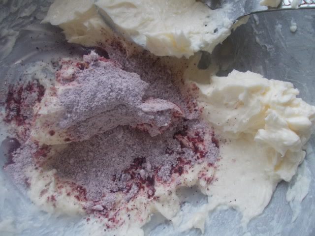 Печенье малиново-ореховое