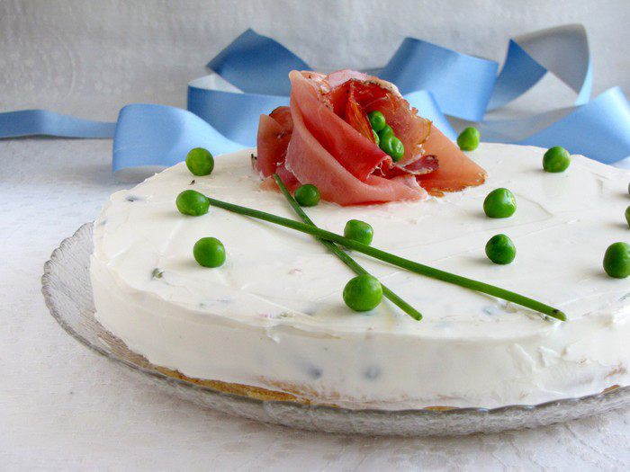 Закусочный чизкейк &amp;quot;Утренняя роза&amp;quot;