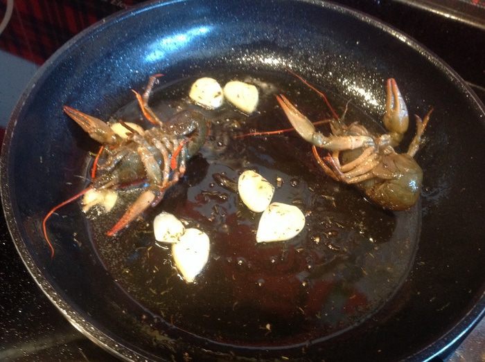 Жареные раки