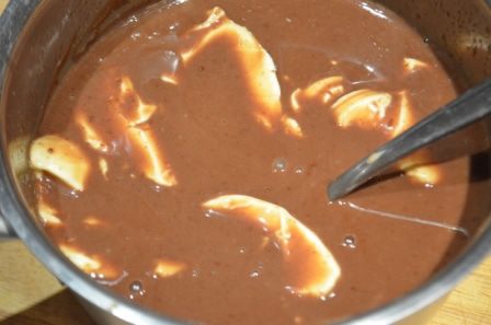 Тарт с черносливом и нежнейшим шоколадным ганашем