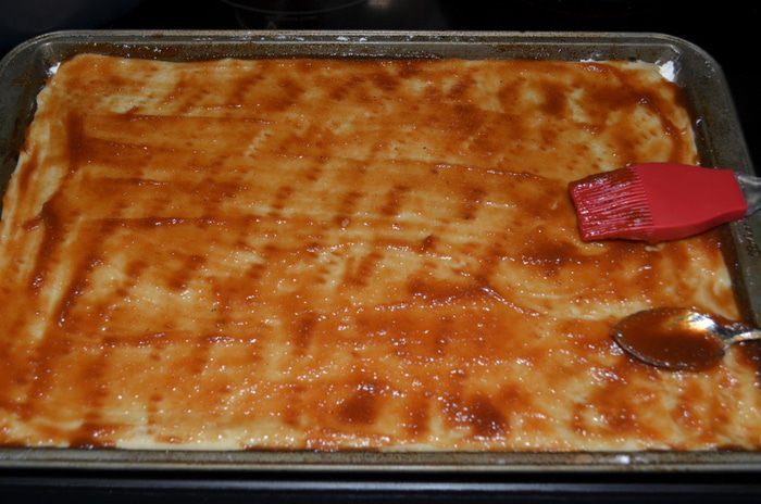 Яблочная пицца