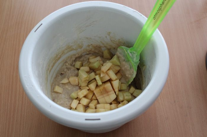 Скандинавский яблочный пирог с миндалем