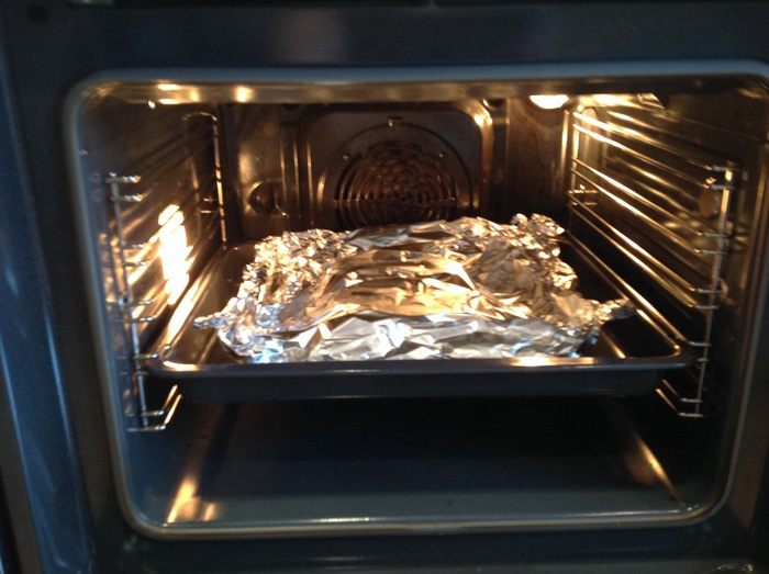 Семга в цитрусовой панировке