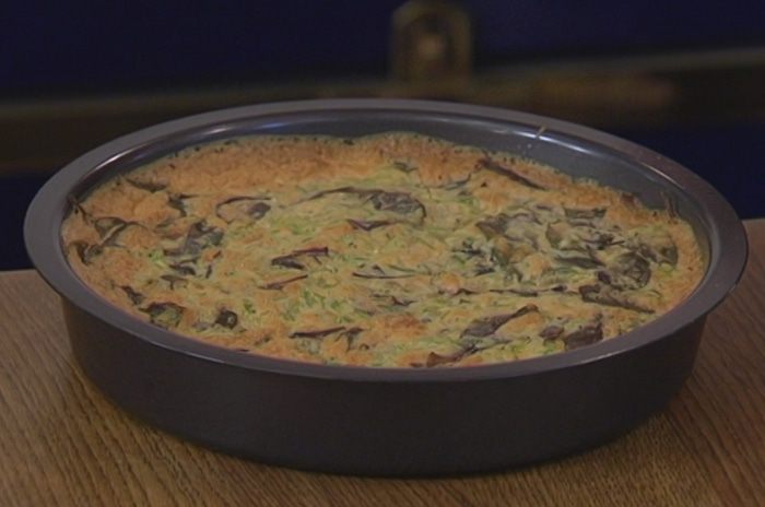 Итальянский пирог с кабачками 