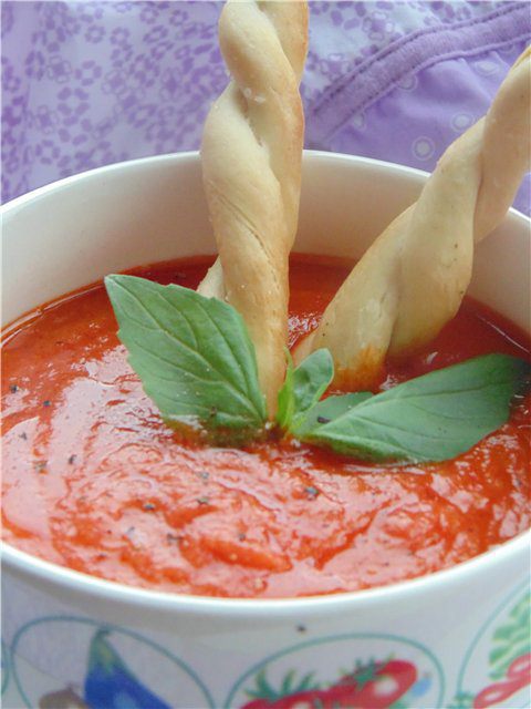 Суп &amp;quot;Папа аль помодоро&amp;quot;