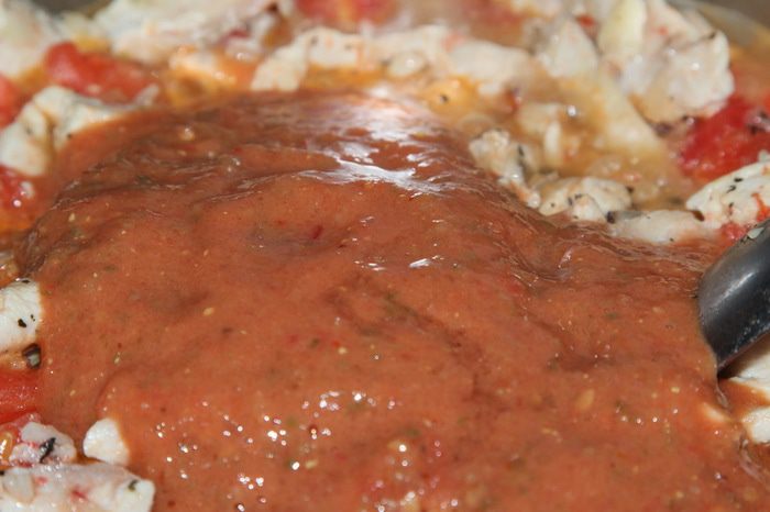 Мясо с баклажанами на ужин