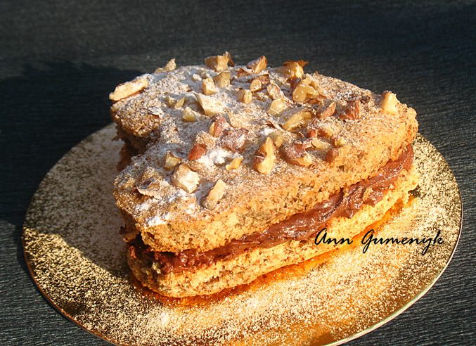 Пирожное &amp;quot;Сердечное&amp;quot; с шоколадным муссом