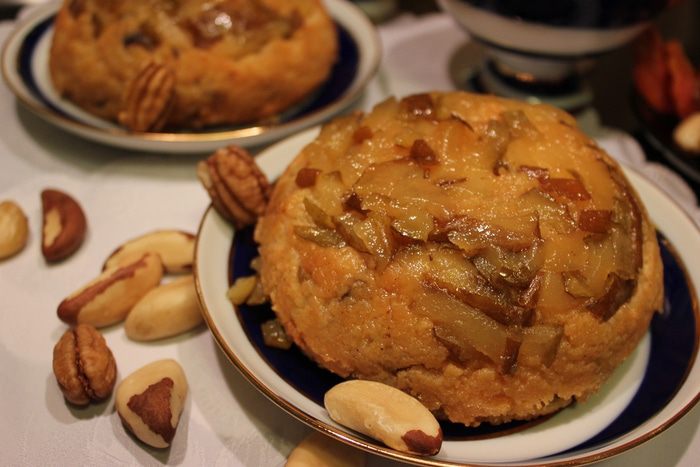 Пшенный пудинг с карамелизированной грушей (&amp;quot;Pera caramellata&amp;quot;)