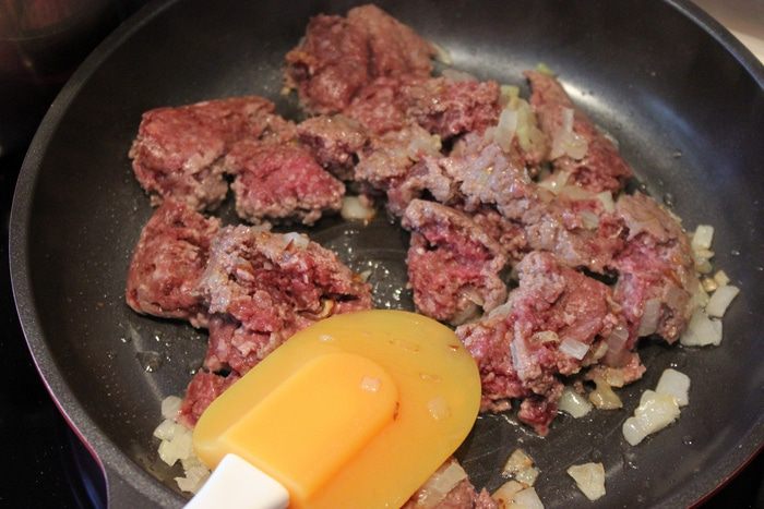 Конкильони с фаршем