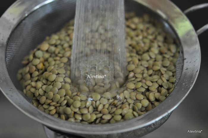 Суп с говядиной и чечевицей